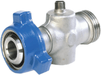 Hoffer Turbine Flowmeter, Wing Nut High Pressure Gas