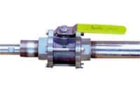 7774/7774D Insertion/Removal Ball Valve Mounting