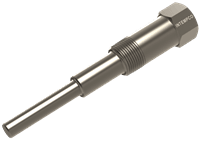 Intempco Threaded Stepped Barstock Thermowell, TW101