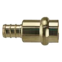 Press x Pex Adapter for Crimp Style Pex (Watts, F1807) Lead Free 