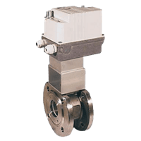 Kobold 2-Way Stainless Steel Flange Ball Valve with Actuator, KUE-VK