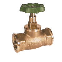 Kobold Brass Globe Valve, NAD-BF