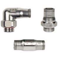 LF 3800/ LF 3900 - 303/316L Stainless Steel Push-In Fittings for Aggressive Environments