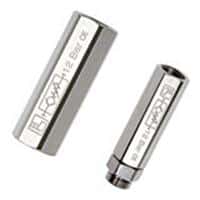 Pneumatic Adjustable Non-Return Valves in Nickel-Plated Brass