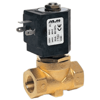 M&M 2/2-Way Pilot Operated Valve with Assisted Lift, G 1/4" - G 1/2", D884/D885/D886