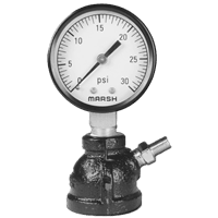 Marsh Bellofram Gas Test Gauge