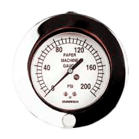 Marsh Bellofram Paper Machine Gauge