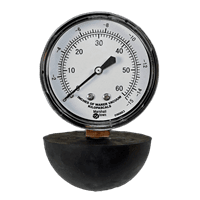 Marsh Bellofram Diaphragm Gauge, Vacuum Cleaner Test Gauge