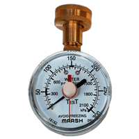 Marsh Bellofram Water Test Gauge