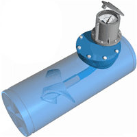 McCrometer Main Line Flowmeter, Model MW900/MG900/MT900