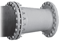Metso Concentric Rubber Lined Steel Reducer