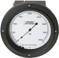 Mid-West Bellow Type Differential Pressure Gauge and Switch, Model 105