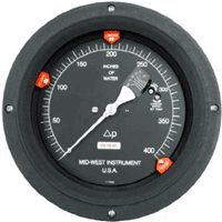 Mid-West Differential Pressure Gauge and Switch, Model 116 Cryogenic Bellow Type