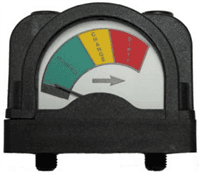 Mid-West OEM Diaphragm Type Differential Pressure Indicator, Model 555
