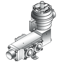 Midland-ACS 3/4" & 1" Pilot Solenoid Operated Spool Valve, 1650 Series