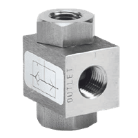 Midland-ACS Shuttle Valve, 4500 Series