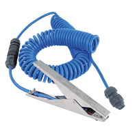 VESX90-IP Dual Core Heavy Duty Static Grounding Clamp With Cen-Stat Cable 
