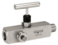 Noshok Multiport, Hard Seat Needle Valve, 200 Series