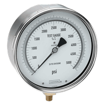 Noshok Precision Test Dial Indicating Pressure Gauge, 800 Series