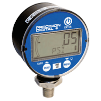 Precision Digital PD205/PD206 Pressure Gauge