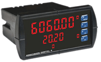 Precision Digital ProVu Dual-Input Process Meter, PD6060 Series
