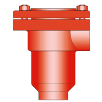 Protego In-Line Detonation Flame Arrester, DR/ES, DN10-20