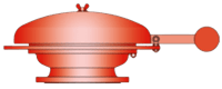 Protego Deflagration Flame Arrester, LH/EB