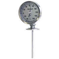 Reotemp Sanitary Bimetal Thermometer