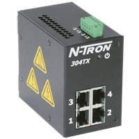 Red Lion Industrial Ethernet Switch, 304TX-N