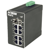 Red Lion Industrial Ethernet Switch, 7010TX