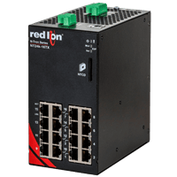 Red Lion Industrial Ethernet Switch, NT24k-16TX