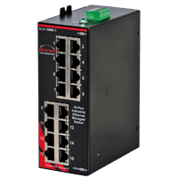 Red Lion Industrial Ethernet Switch, SLX-16MS