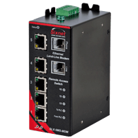 Red Lion Dial-Up Ethernet Switch, SLX-5MS-MDM