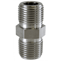 Swagelok Pipe Nipple, SST Hex Nipple