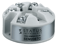 Status Temperature Transmitter, SEM206TC