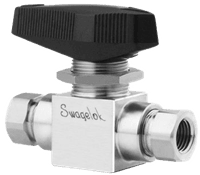 Swagelok Trunnion Ball Valve, Special Alloy Materials 83 Series 2-Way Valve