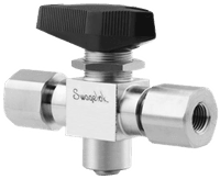 Swagelok Trunnion Ball Valve H83 Series 3-Way Valve