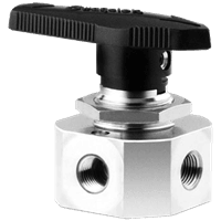 Swagelok 4-Way Crossover Instrumentation Ball Valve 40 Series