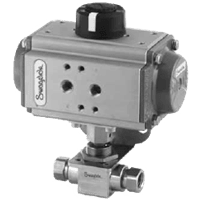 Swagelok MS Pneumatic Actuator, For 83 and H83 Series (ISO 5211-Compliant)