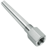 Tel-Tru Heavy Duty Threaded Thermowell with Lagging Extension, Model 260TWHE