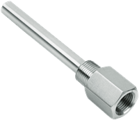 Tel-Tru General Use Standard Threaded Thermowell with Lagging Extension, Model 385TWE