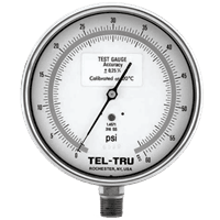 Tel-Tru 0.25% Test Gauge, Model 42