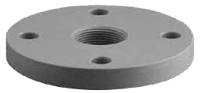 Vega Threaded Plastic Flange, GFLK