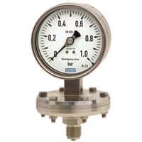 WIKA Diaphragm Pressure Gauge with Switch Contact, Model 432.56, 432.36