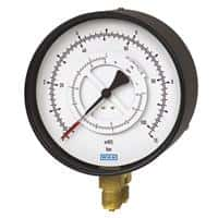 WIKA Differential Pressure Gauge, Model 711.12, 731.12