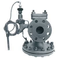 Watson McDaniel Regulating Valve with Temperature Pilot, HDT