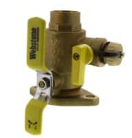 1-1/4" Sweat Isolation Flange With Purge      