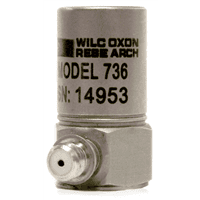 Wilcoxon Sensing Technologies High Sensitivity High Frequency Accelerometer, Model 736/736T