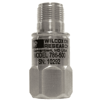 Wilcoxon Sensing Technologies Low-Frequency Intrinsically Safe Accelerometer, Model 786-500-IS
