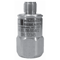 Wilcoxon Sensing Technologies Low-Frequency Accelerometer, Model 786-500-M12-D2